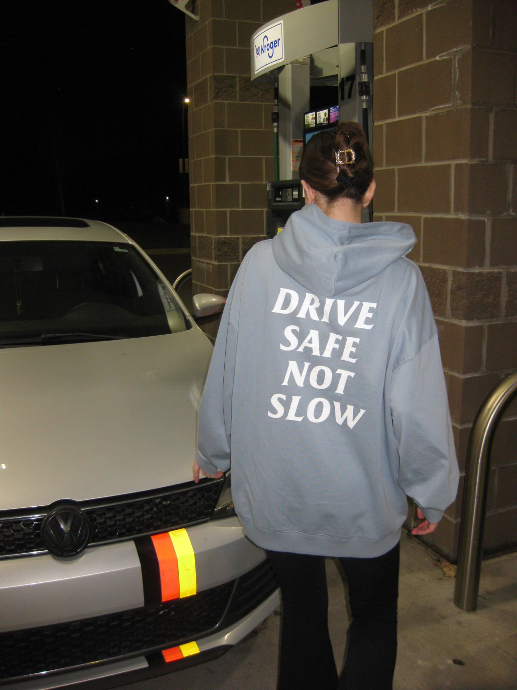 DRIVE SAFE NOT SLOW HOODIE Righteous Streetwear