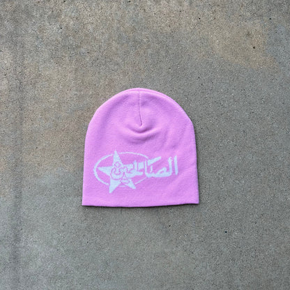 PINK STAR BEANIE