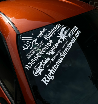 DRIVEN BY FAITH DECAL