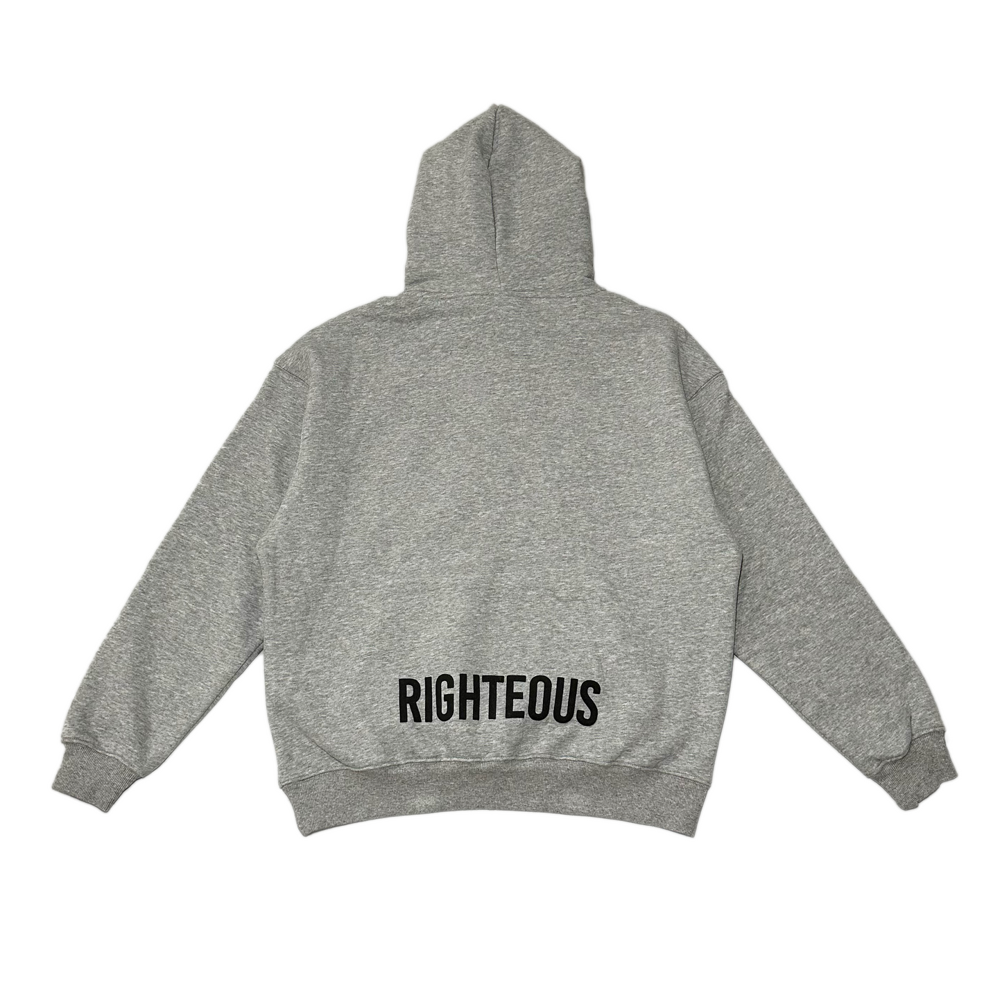 LIGHT GREY STAR HOODIE