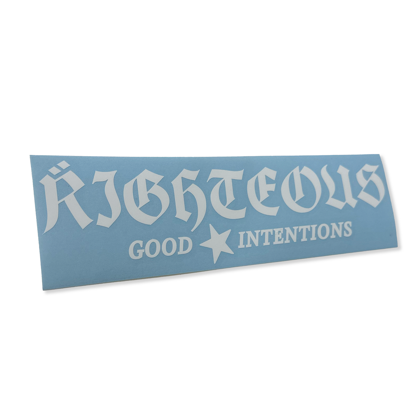 GOOD INTENTIONS DECAL