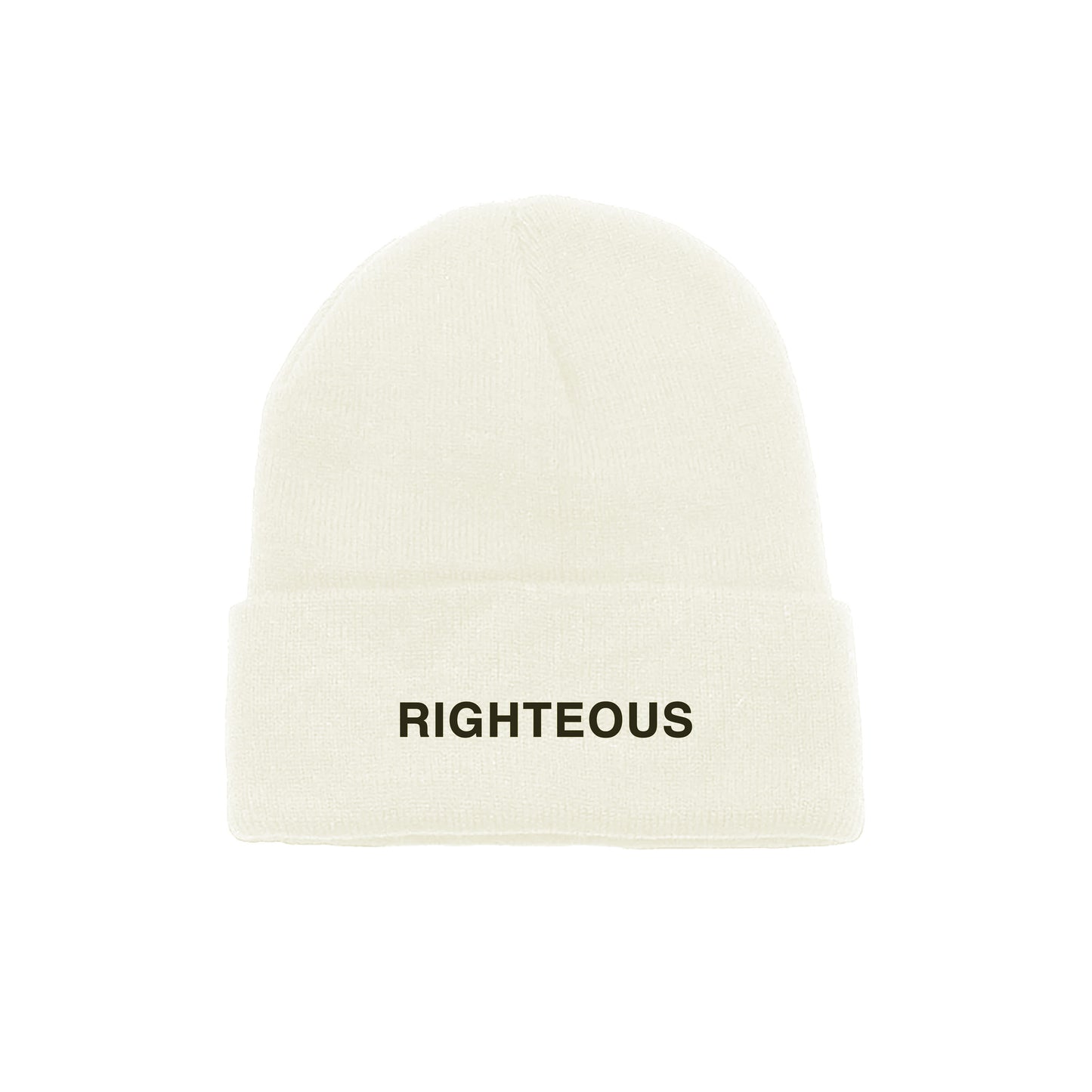 OFF WHITE LOGO BEANIE