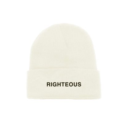 OFF WHITE LOGO BEANIE